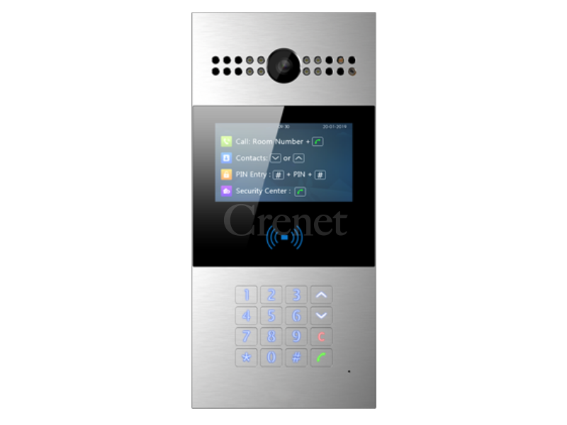 鍵盤式大樓門口機 Akuvox R28A、OEM R28A(CL)